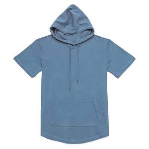 Sudadera con Capucha de Manga Corta para Hombre, Estampada y Bordada Personalizada, Ligera, Moderna, Informal, Deportiva, Transpirable, para Otoño - Product Image 1