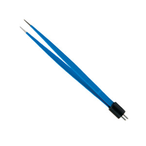 Pinces bipolaires chirurgicales bleues réutilisables 16 cm pour salle d'opération, certifiées CE, classe I, instrument manuel - Product Image 6