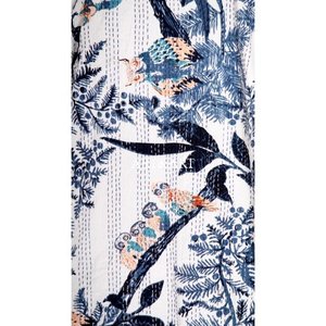 Hermoso Kimono de Algodón con Estampado Floral, Bata de Baño Estilo Vintage Elegante, Ropa de Dormir Sexy para las Noches de Otoño - Product Image 4