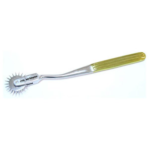 Chrome Plated Good Quality Medical Tool Every Neurologist Needs Gold Neurological Wartenberg Pinwheel - Product Image 2