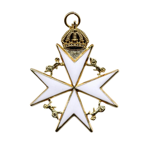 Top Selling Wholesale Manufacturer Knights Of Malta Priors Collarette Jewel Freemasons Regalia <b>Collar</b> Jewel OEM ODM Service - Product Image 6