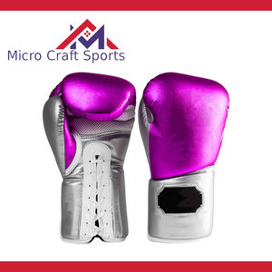 Gants de boxe professionnels disponibles en PU et cuir, fabricant d'équipements et de gants de boxe sur mesure, Sialkot, Pakistan - Product Image 4