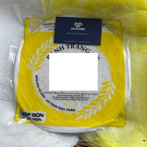 Feuilles de papier de riz Vilaconic du Vietnam pour nouilles de riz, colorées aux légumes, farine de tapioca et de riz, paquet de 20 kg / ANNA DO - Product Image 2