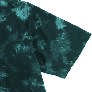 Camiseta de Manga Corta con Estampado Tie-Dye para Hombre, Cuello Redondo, Corte Regular, Tejido de Punto, Estilo Casual - Product Image 4