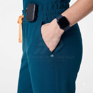 Fashion Casual Women <b>Summer</b> Washed Mid Waist Wide Leg <b>Trouser</b> Solid Color 100% Cotton Breathable Pants Daily & Outdoor Wear - Product Image 4