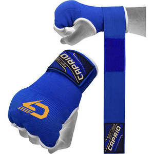 Guantes Interiores de Boxeo de Medio Dedo con Correa para la Muñeca, Guantes Transpirables para Envolver las Manos, Guantes Interiores de Entrenamiento, Protección Deportiva con Logotipo Personalizado - Product Image 1
