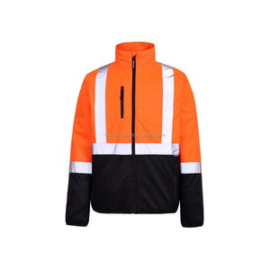 Manteau de sécurité réfléchissant pour homme, vêtement de sécurité personnalisé, haute visibilité, veste d'hiver populaire - Product Image 6