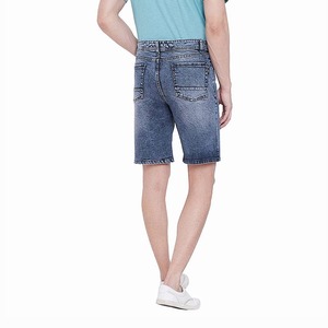 Shorts en jean classiques pour hommes, coupe régulière, décontractés, en coton doux, streetwear d'été, tendance mode - Product Image 2