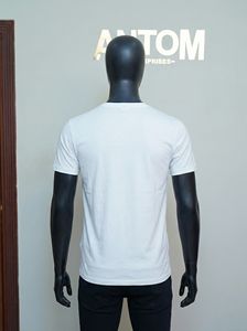 เสื้อยืดผู้ชายไซส์ใหญ่ ปี 2025 ขายส่ง MOQ ต่ำ ผ้าฝ้าย 95% ผสมอีลาสเทน 5% แห้งเร็ว สไตล์ไฮสตรีท - Product Image 4