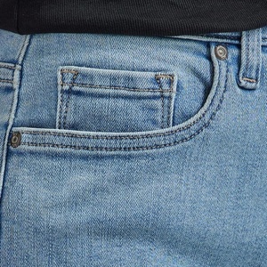 Fashionable Women Knee Length Denim Washed Distressed Jeans Shorts High Waist Summer Women Denim Shorts - Product Image 4