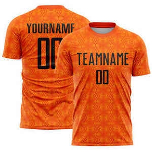 Camiseta de Fútbol Sublimada Personalizada, 100% Poliéster, Transpirable, Ligera, de Secado Rápido, Cuello en V, Manga Corta, Unisex, Servicio OEM - Product Image 1