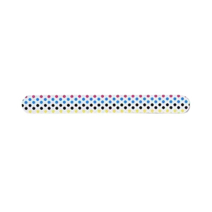 Wholesale Colorful Polka Dot Printed Emery Board <b>Nail</b> <b>File</b> Professional Manicure Buffer Tool Custom Logo Private Label for salon - Product Image 5
