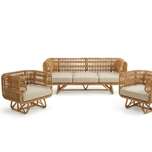 Silla de Mimbre y Ratán para Sala de Estar, Muebles Duraderos para el Hogar, Aptos para Uso en Interiores y Exteriores, Sillas de Jardín Naturales, Mayorista de Vietnam - Product Image 3