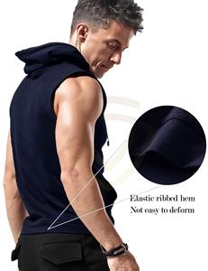 Nouvelle Arrivée Débardeurs à Capuche Sans Manches pour Hommes, Idéaux pour l'Entraînement en Salle de Sport et la Musculation - Product Image 6