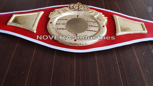 Personalized Boxing Event Championship Belt Custom <b>Name</b> Metal <b>Plate</b> Leather Strap Sports Winner Award Trophy for Competitions - Product Image 5