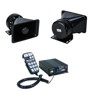 <span class=keywords><strong>12V</strong></span> 24V 100W khẩn cấp di động khuếch đại điện tử xe Còi còi loa cho xe cứu hỏa xe cứu thương - Product Image 5