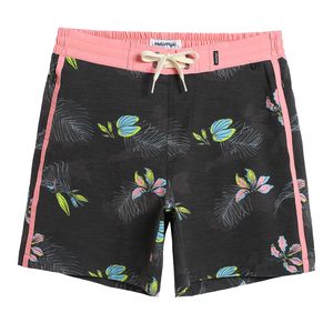 Shorts de bain pour hommes, unisexes, séchage rapide, vêtements de plage, imprimé floral, légers, respirants, résistants à l'eau, style été - Product Image 1