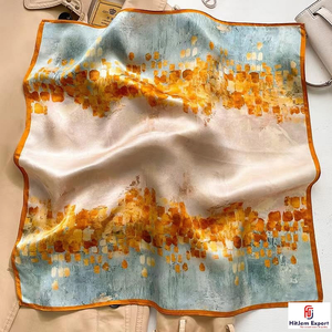 Premium Printed Short <b>Scarf</b> Fabric Wholesale OEM ODM Custom Logo White Label Textile Manufacturer Export Supplier - Product Image 6