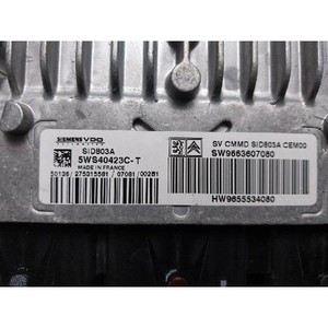 407 ECU et modules informatiques d'occasion 9655534080 - Product Image 4