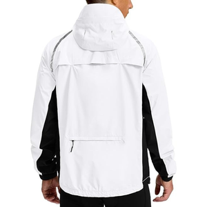 <b>Men's</b> Rain Suit Fishing Wind Breaker Waterproof Breathable Packable Rain Gear Lightweight Rain <b>Jacket</b> Pants Rainwear Suit - Product Image 4