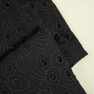Tela bordada, tela de encaje, tela de lentejuelas, tela de malla para vestidos, abayas, caftanes, suministros textiles al por mayor para exportación. - Product Image 2