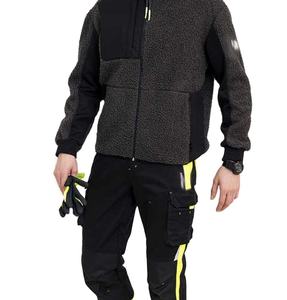 Pantalones de Trabajo de Alta Visibilidad para Seguridad Vial, Ligeros, con Cinta Reflectante, Cremallera en las Piernas, Pantalones de Trabajo de Seguridad para la Construcción para Hombre - Product Image 4