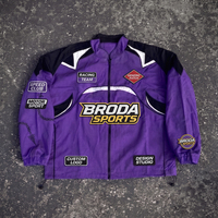 Blouson Moto NASCA REAL 2026 Unisexe Manches Longues Hiver Respirant Été Logo Avant Polyester/Coton OEM ODM