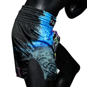 Shorts de Muay Thai Fairtex de qualité supérieure, coupe élastique à la taille, respirants, légers, pour la boxe, avec étiquette OEM. - Product Image 3