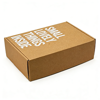 Boîte d'expédition en carton ondulé personnalisée, imprimée recto-verso, avec doublure en mousse, en kraft extra-résistant, trois couches, pour emballage cadeau de vêtements