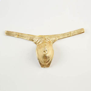 กางเกงในชายแบบจีสตริงผ้าใยไผ่เนื้อนุ่มสบาย แต่งลูกไม้เซ็กซี่ ช่วยยกกระชับ ระบายอากาศได้ดี มีโลโก้  แบบคลาสสิก - Product Image 2