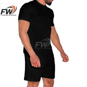 Conjunto de Camiseta y Pantalones Cortos de Verano de Alta Calidad, Impresos, Transpirables, de Secado Rápido, Venta al Por Mayor - Product Image 3