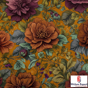 Tela de Poliéster de Lujo con Impresión Digital Personalizada, Material Textil Suave de Primera Calidad para la Fabricación de Prendas y Textiles para el Hogar - Product Image 3