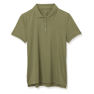 Polo para Mujer, Personalizado con Logotipo Bordado, Manga Corta, Transpirable, de Algodón Piqué, para Golf, Deportes, Trabajo, Uniforme, Nueva Llegada, Venta al Por Mayor - Product Image 1
