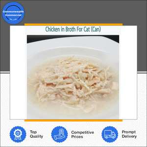 Meilleure offre sur de la nourriture pour chats et chatons en conserve, de qualité supérieure, à base de poulet dans du bouillon, d'origine thaïlandaise, provenant d'un fabricant et exportateur. - Product Image 4