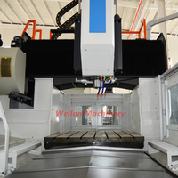Centro de Mecanizado CNC de Doble Columna XH3020 Fanuc Opcional para Trabajo Pesado en Metal