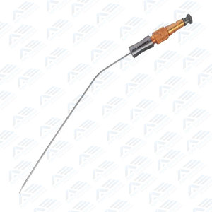 Retrait efficace des fluides tube d'aspiration frazier instrument médical Tube d'aspiration Frazier en acier inoxydable Instrument médical coudé - Product Image 2