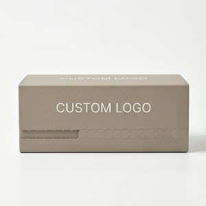 Boîte en carton rigide personnalisée avec logo, rectangle, carton ivoire, impression UV, ruban, accessoire, emballage cadeau haut de gamme - Product Image 3