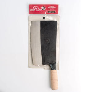 Couteau à découper chinois professionnel en acier inoxydable avec manche en bois - Product Image 6