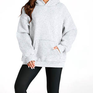 Sudaderas con Capucha de Invierno para Mujer al por Mayor, Sudadera de Forro Polar de Manga Larga, Sudaderas con Capucha y Sudaderas de Moda Urbana para Mujer - Product Image 4