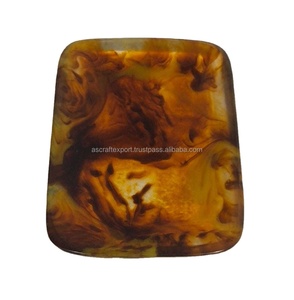 Assiettes en résine au style élégant et unique, design créatif, plateau en résine pour accompagnements et fruits, vaisselle, ensemble de vaisselle - Product Image 5