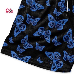 CARE MASTER Pantalones cortos con estampado de telaraña para hombre, cintura elástica, secado rápido, pantalones cortos deportivos informales, patrón blanco y negro - Product Image 3