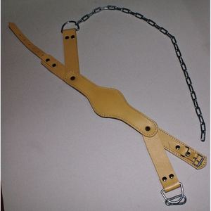 Cinturón de Gimnasio Vintage HMB International HMB-3945A para Mujer, Longitud Personalizada, Resistente, Grueso, de Cuero Genuino, para Levantamiento de Pesas, a la Moda - Product Image 2