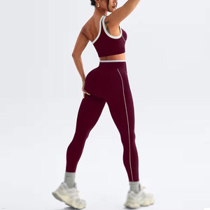 Conjunto de Yoga de 2 Piezas para Mujer, Hecho con Material 100% Spandex, de Alta Calidad, al Mejor Precio - Product Image 2