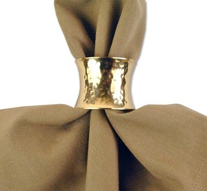 Anillo de Servilleta Metálico de Moda, Decoración para Mesa de Cena, Anillo para Servilletas para Cocina, Restaurante, Hogar, Hotel, el Más Popular - Product Image 6