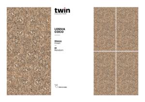 กระเบื้องพอร์ซเลนดีไซน์หรูหรา ขนาด 60x120 ซม. 600x1200 มม. 24x48 นิ้ว ผิวเงา ขนาดใหญ่ เหมาะสำหรับโครงการหรูหรา - Product Image 3