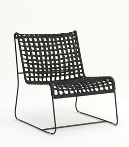 Outdoor And Indoor Longue Chair with Metal Frame <b>Cushion</b> And Weaving Chair For Luxury Garden Home Balcony And Hotels - Product Image 2