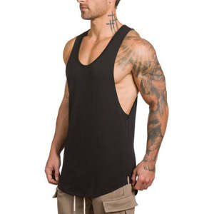 Chaleco Deportivo Personalizado para Hombre, Camiseta sin Mangas para Gimnasio, Culturismo, Fitness, Elástica, de Secado Rápido, Transpirable, Ecológica, con Logotipo Frontal - Product Image 2