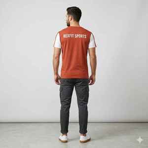 300gsm Thick Cotton Oversized Heavyweight T Shirt Custom Logo Streetwear Men Mock Neck Tee Boxy Blank Printed <b>Tshirts</b> for Men - Product Image 5