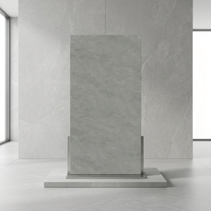 Carreaux de sol en pierre frittée pleine masse gris cendré de haute qualité 160x320cm pour chambre, couloir, allée extérieure et jardin - Product Image 6