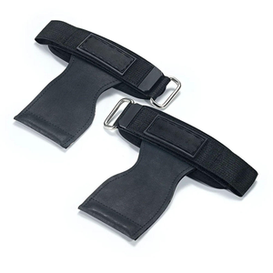 Agarraderas Profesionales de Gimnasia de Fibra de Carbono para Cross Training, Agarres de 3 Orificios para Dominadas, Protección Antideslizante para las Palmas para WODs de Gimnasio - Product Image 2